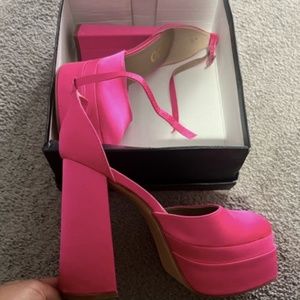 Pink Platform Heel